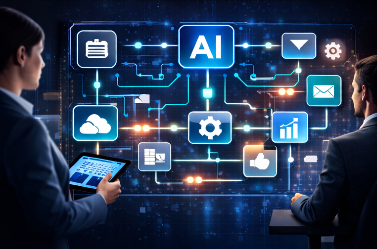 Assitentes de IA integrados en herramientas de trabajo