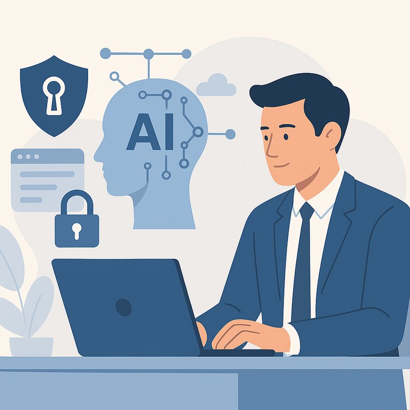 Cómo la inteligencia artificial transforma la ciberseguridad en pymes y autónomos tech